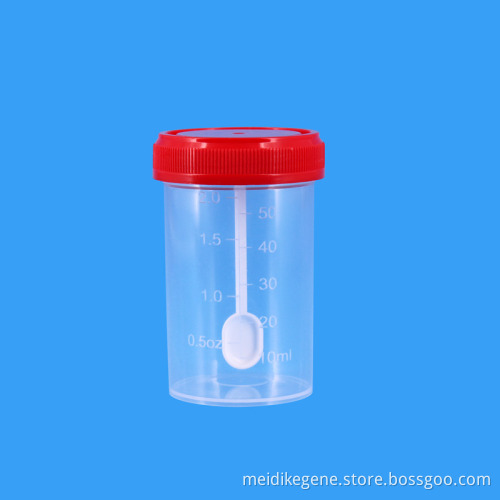 60ml Stool Collection Cup Disposable Fecal Specimen Collection Kit